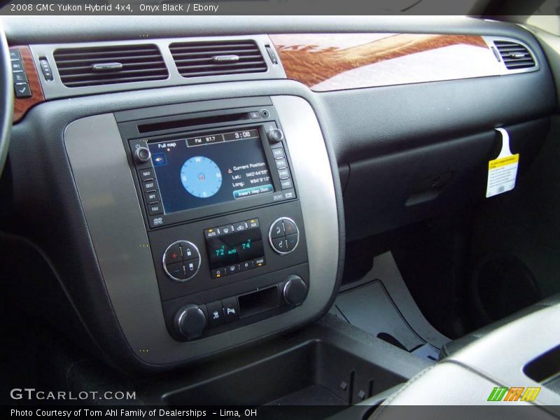 Onyx Black / Ebony 2008 GMC Yukon Hybrid 4x4