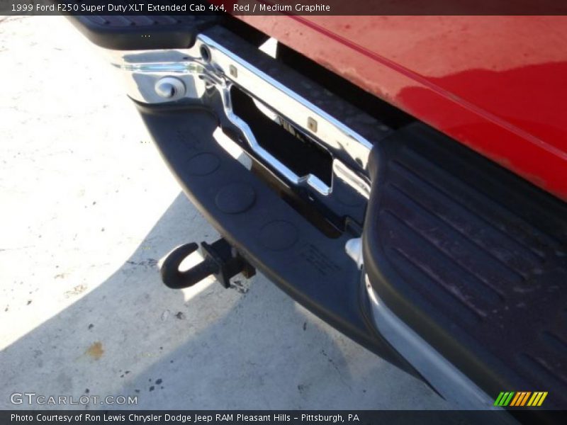 Red / Medium Graphite 1999 Ford F250 Super Duty XLT Extended Cab 4x4