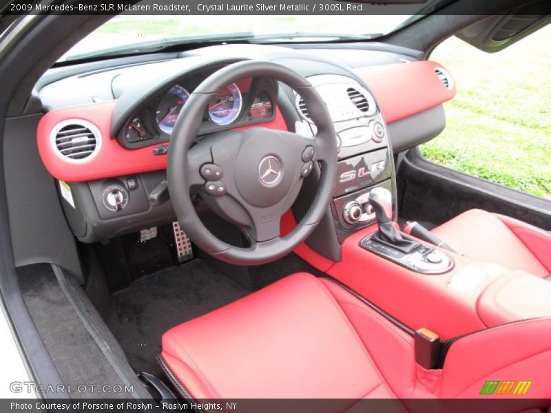 300SL Red Interior - 2009 SLR McLaren Roadster 