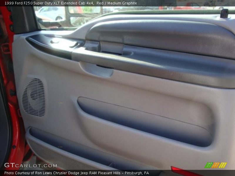 Red / Medium Graphite 1999 Ford F250 Super Duty XLT Extended Cab 4x4