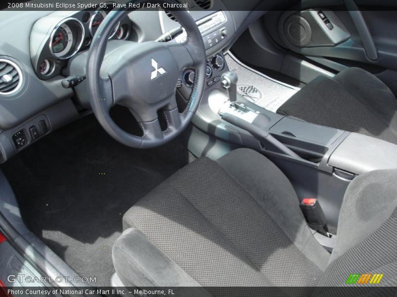 Rave Red / Dark Charcoal 2008 Mitsubishi Eclipse Spyder GS