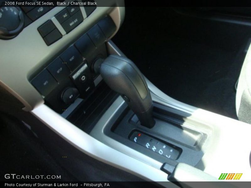 Black / Charcoal Black 2008 Ford Focus SE Sedan