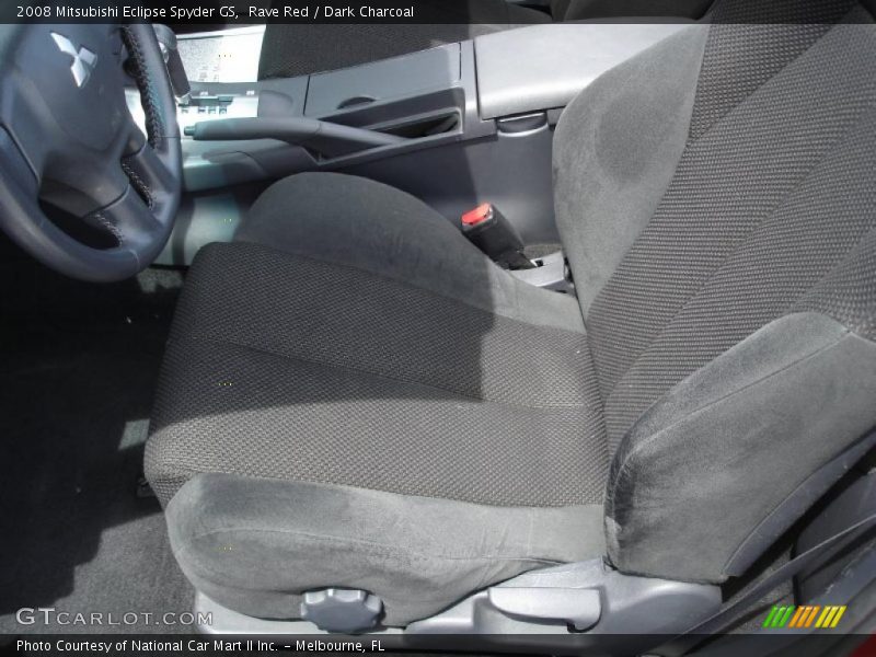 Rave Red / Dark Charcoal 2008 Mitsubishi Eclipse Spyder GS