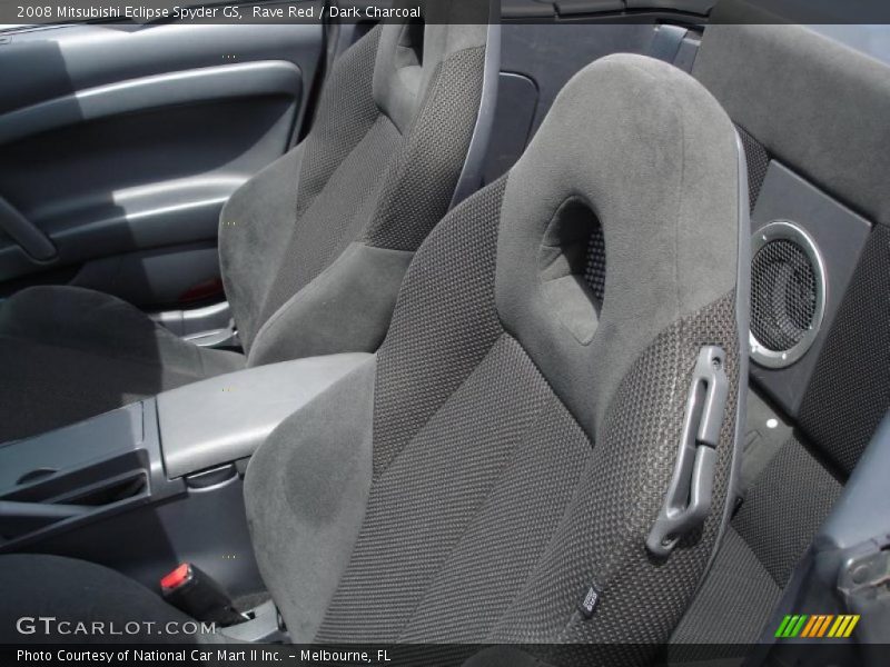 Rave Red / Dark Charcoal 2008 Mitsubishi Eclipse Spyder GS