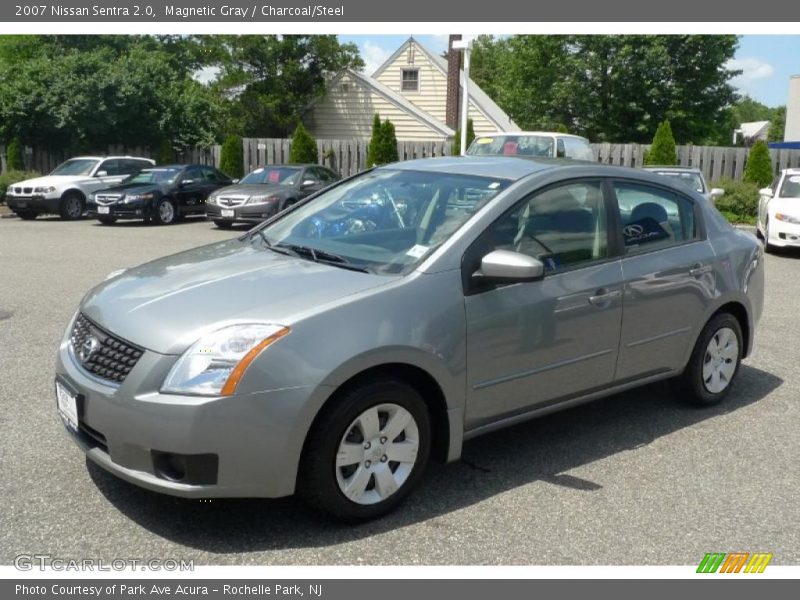 Magnetic Gray / Charcoal/Steel 2007 Nissan Sentra 2.0