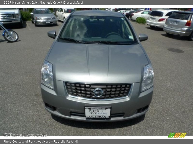 Magnetic Gray / Charcoal/Steel 2007 Nissan Sentra 2.0