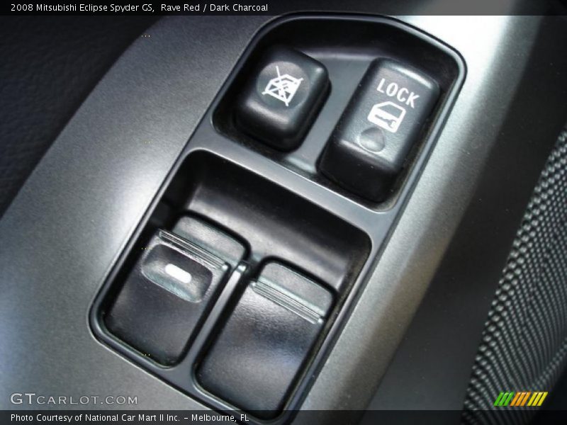 Rave Red / Dark Charcoal 2008 Mitsubishi Eclipse Spyder GS