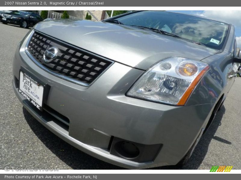 Magnetic Gray / Charcoal/Steel 2007 Nissan Sentra 2.0