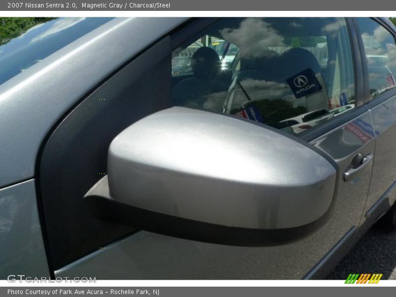 Magnetic Gray / Charcoal/Steel 2007 Nissan Sentra 2.0