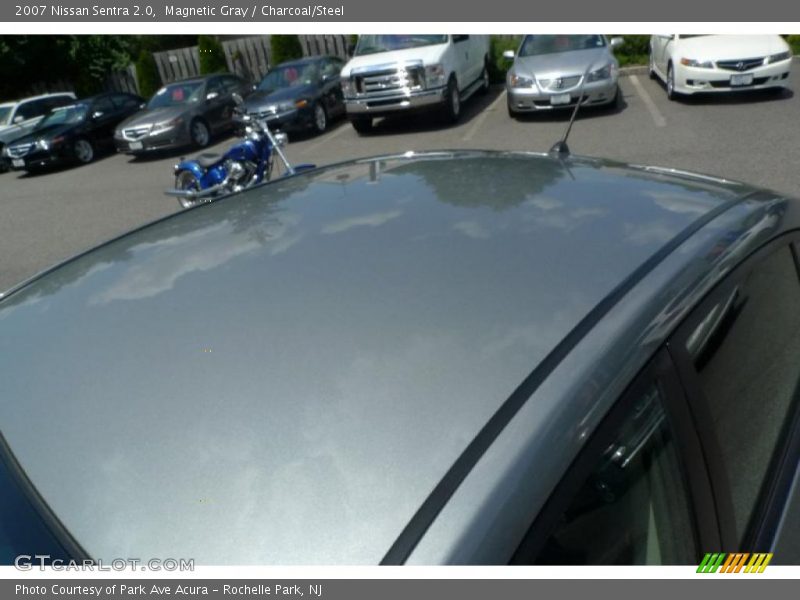Magnetic Gray / Charcoal/Steel 2007 Nissan Sentra 2.0