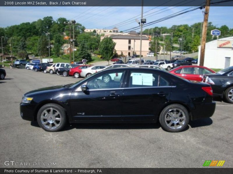 Black / Dark Charcoal 2008 Lincoln MKZ Sedan