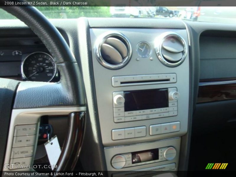 Black / Dark Charcoal 2008 Lincoln MKZ Sedan