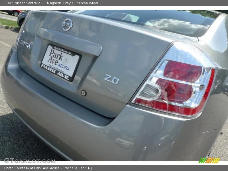 Magnetic Gray / Charcoal/Steel 2007 Nissan Sentra 2.0