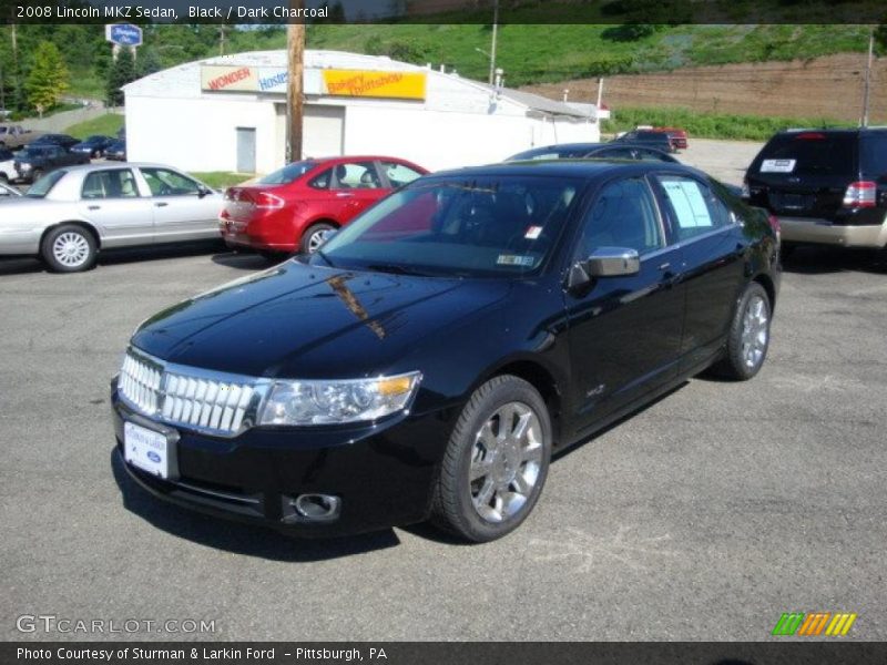 Black / Dark Charcoal 2008 Lincoln MKZ Sedan