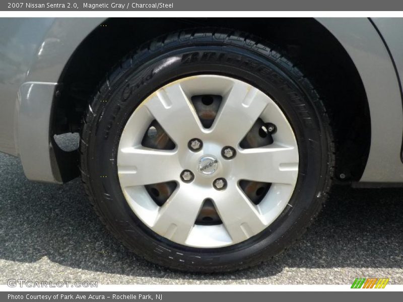 Magnetic Gray / Charcoal/Steel 2007 Nissan Sentra 2.0