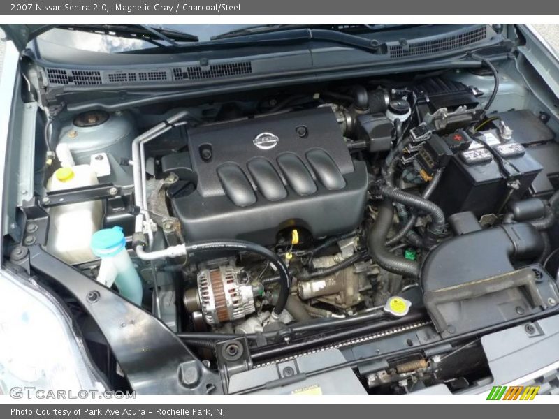 Magnetic Gray / Charcoal/Steel 2007 Nissan Sentra 2.0