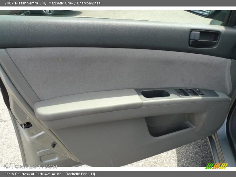 Magnetic Gray / Charcoal/Steel 2007 Nissan Sentra 2.0