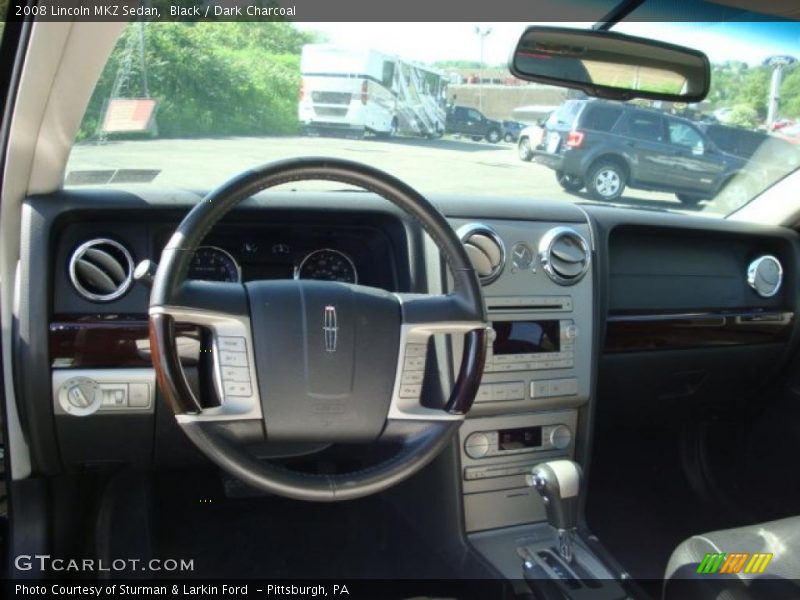 Black / Dark Charcoal 2008 Lincoln MKZ Sedan