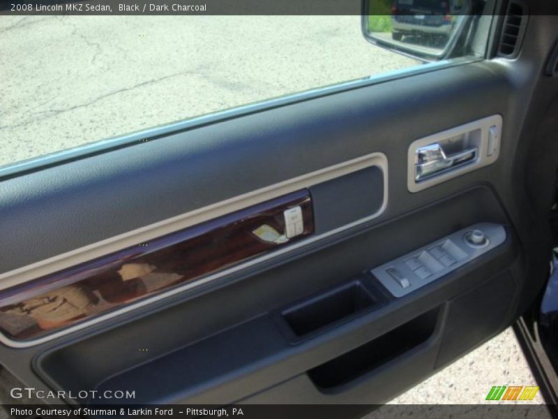 Black / Dark Charcoal 2008 Lincoln MKZ Sedan