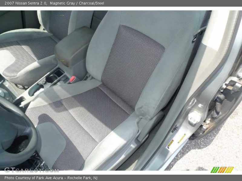 Magnetic Gray / Charcoal/Steel 2007 Nissan Sentra 2.0