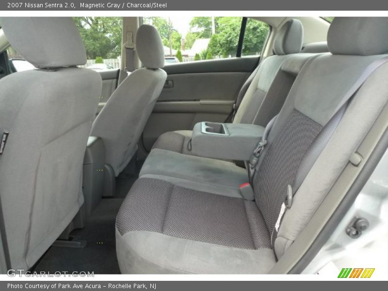 Magnetic Gray / Charcoal/Steel 2007 Nissan Sentra 2.0