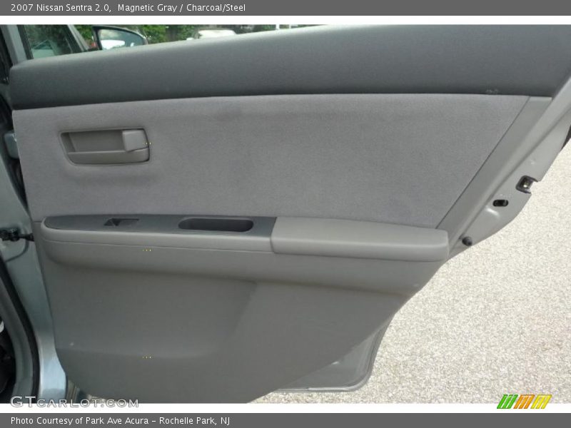 Magnetic Gray / Charcoal/Steel 2007 Nissan Sentra 2.0