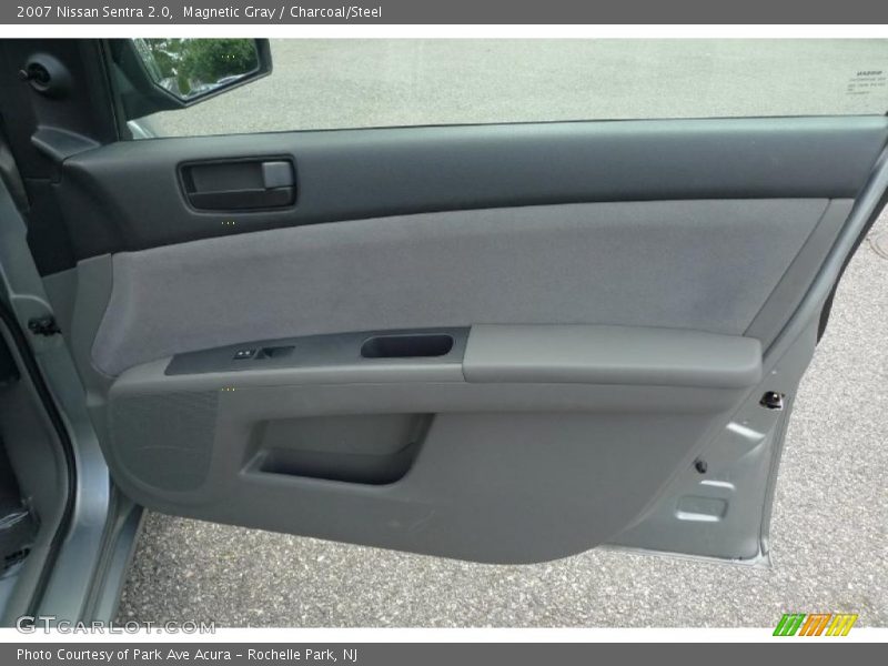 Magnetic Gray / Charcoal/Steel 2007 Nissan Sentra 2.0