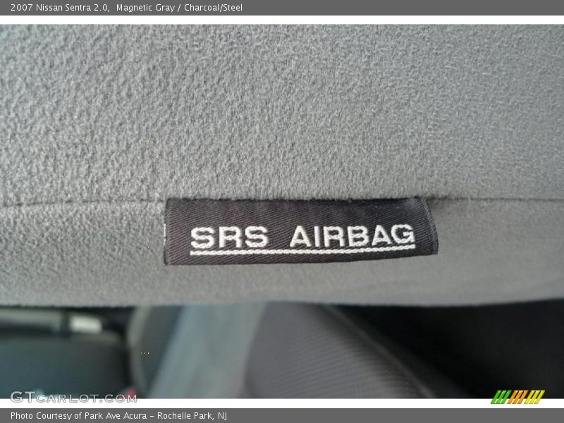 Magnetic Gray / Charcoal/Steel 2007 Nissan Sentra 2.0