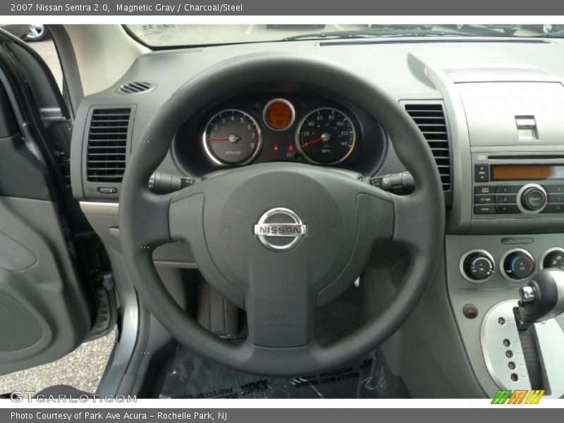 Magnetic Gray / Charcoal/Steel 2007 Nissan Sentra 2.0