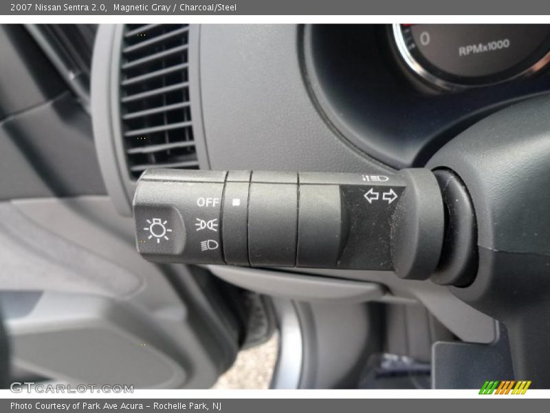 Magnetic Gray / Charcoal/Steel 2007 Nissan Sentra 2.0