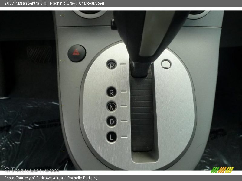 Magnetic Gray / Charcoal/Steel 2007 Nissan Sentra 2.0