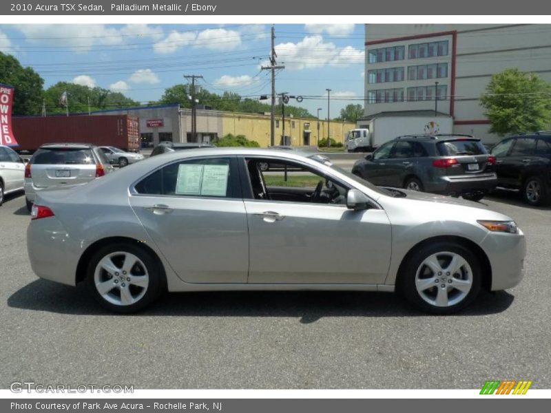 Palladium Metallic / Ebony 2010 Acura TSX Sedan