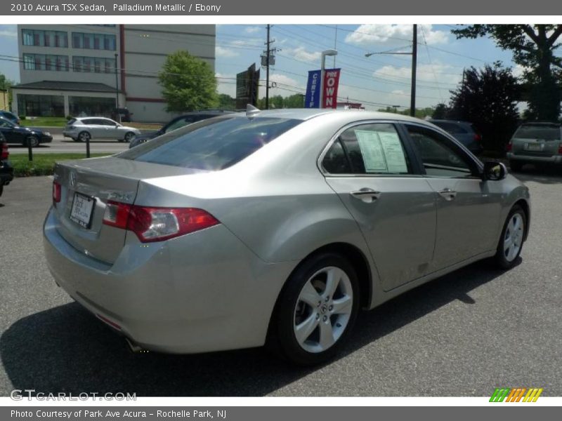 Palladium Metallic / Ebony 2010 Acura TSX Sedan
