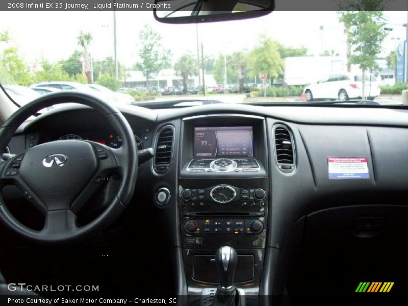 Liquid Platinum / Graphite 2008 Infiniti EX 35 Journey