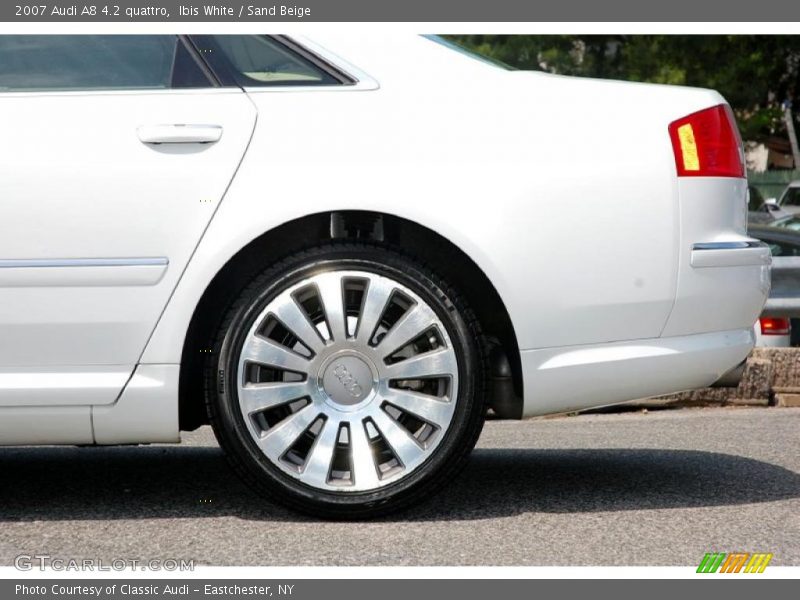 Ibis White / Sand Beige 2007 Audi A8 4.2 quattro