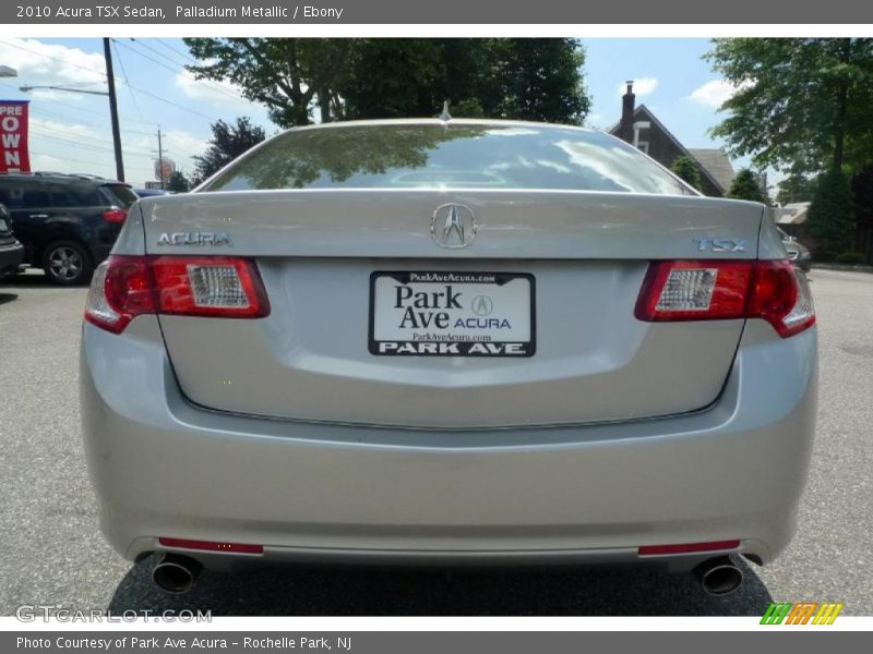 Palladium Metallic / Ebony 2010 Acura TSX Sedan