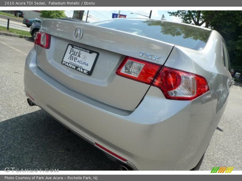 Palladium Metallic / Ebony 2010 Acura TSX Sedan