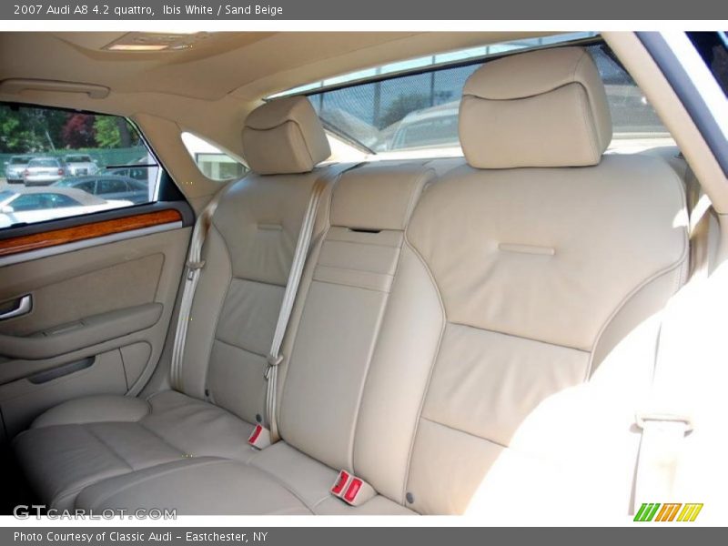 Ibis White / Sand Beige 2007 Audi A8 4.2 quattro