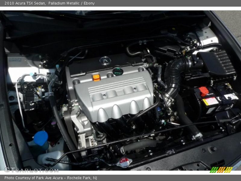 Palladium Metallic / Ebony 2010 Acura TSX Sedan