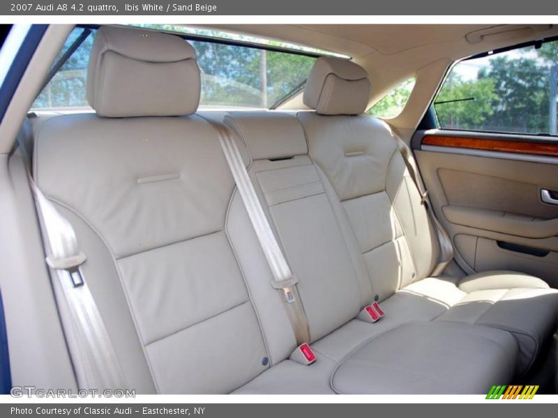 Ibis White / Sand Beige 2007 Audi A8 4.2 quattro