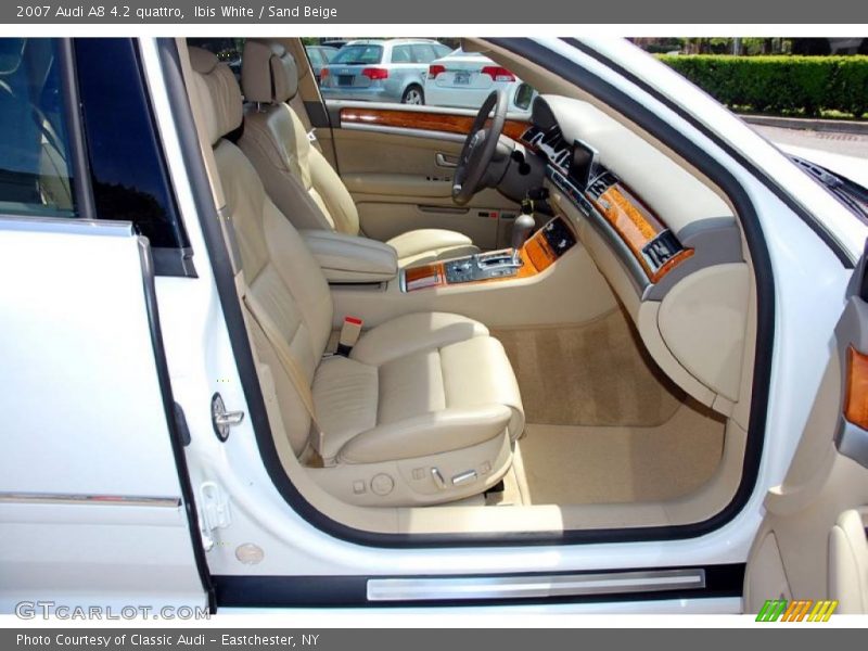 Ibis White / Sand Beige 2007 Audi A8 4.2 quattro