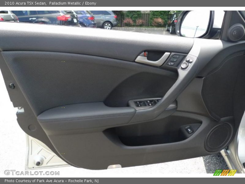 Palladium Metallic / Ebony 2010 Acura TSX Sedan
