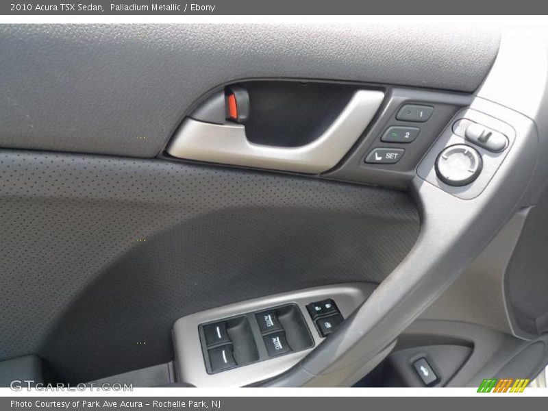 Palladium Metallic / Ebony 2010 Acura TSX Sedan