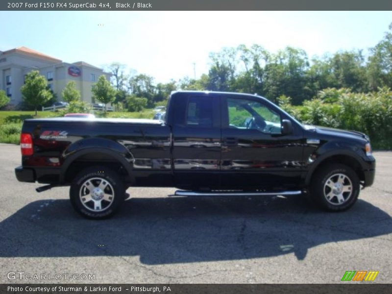 Black / Black 2007 Ford F150 FX4 SuperCab 4x4