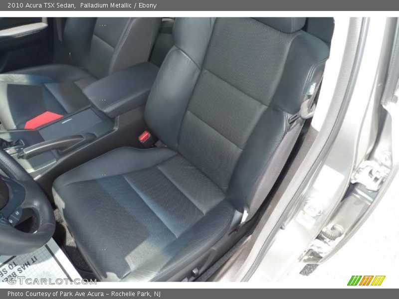 Palladium Metallic / Ebony 2010 Acura TSX Sedan