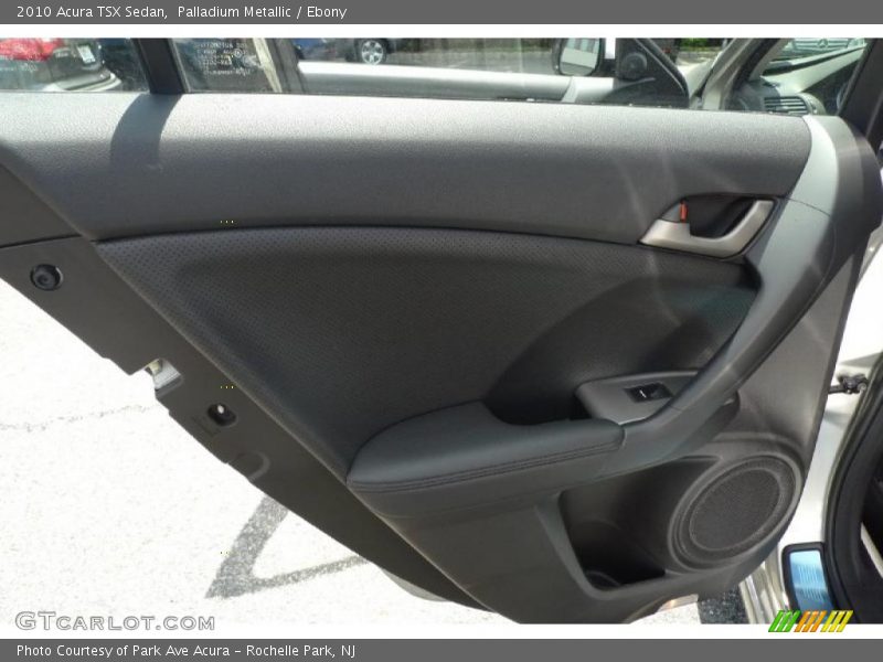 Palladium Metallic / Ebony 2010 Acura TSX Sedan