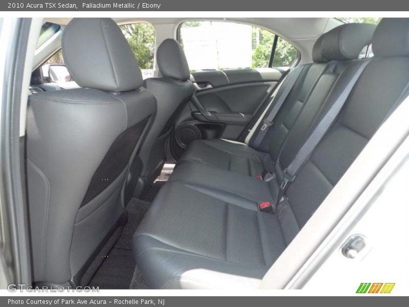 Palladium Metallic / Ebony 2010 Acura TSX Sedan