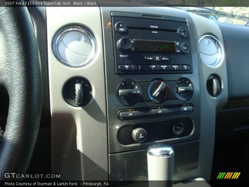 Black / Black 2007 Ford F150 FX4 SuperCab 4x4
