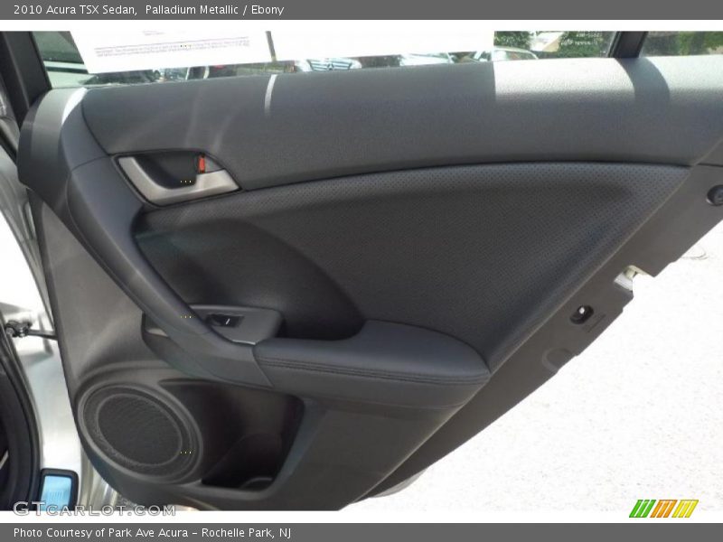 Palladium Metallic / Ebony 2010 Acura TSX Sedan