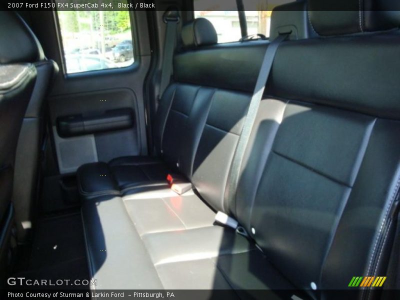 Black / Black 2007 Ford F150 FX4 SuperCab 4x4